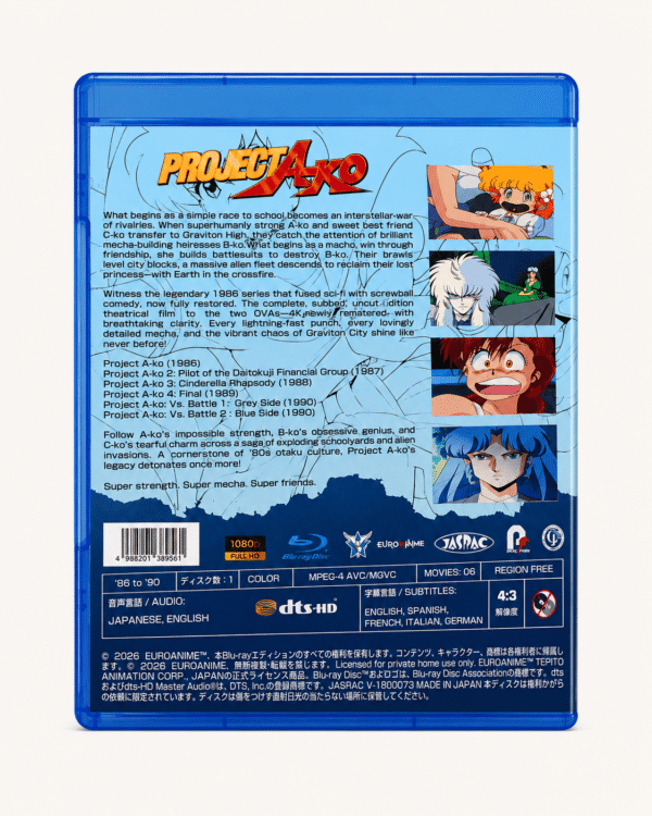 Project A-Ko Collection Blu-ray