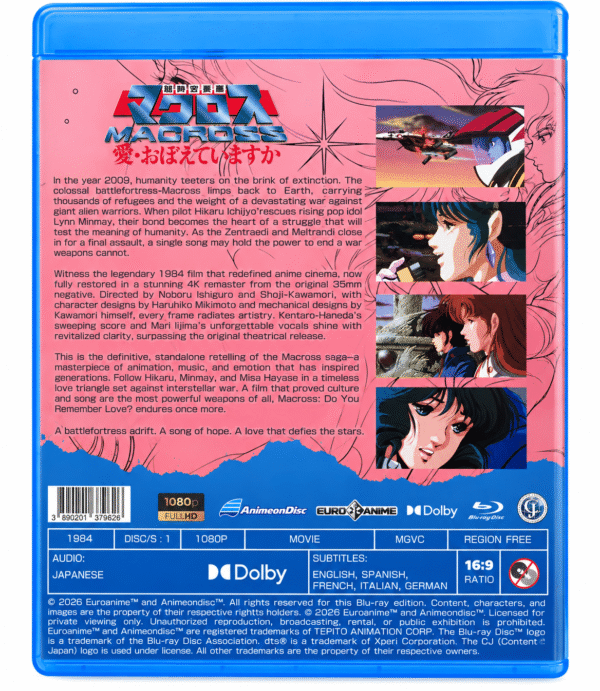 Macross Do You Remember Love Blu-ray